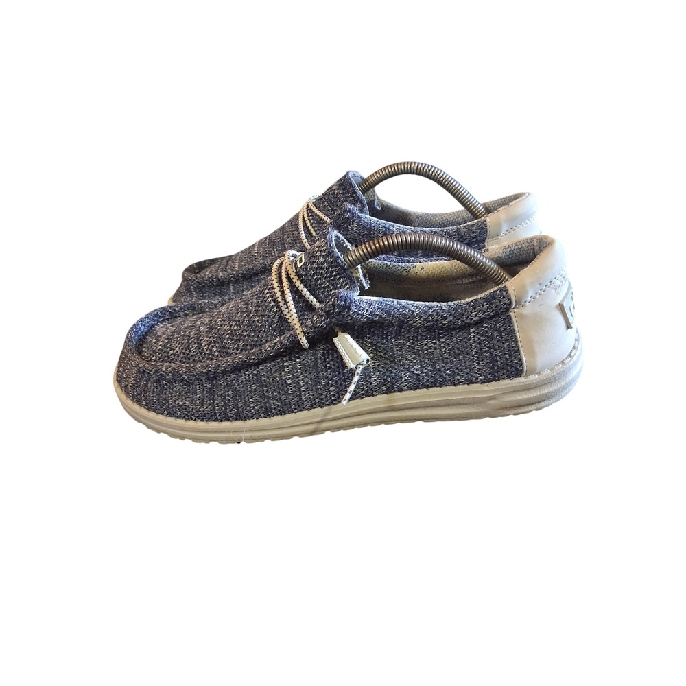 Hey Dude Wally Sox Moonlit Ocean Blue Mens Slip On Loafers Size 11 110352119